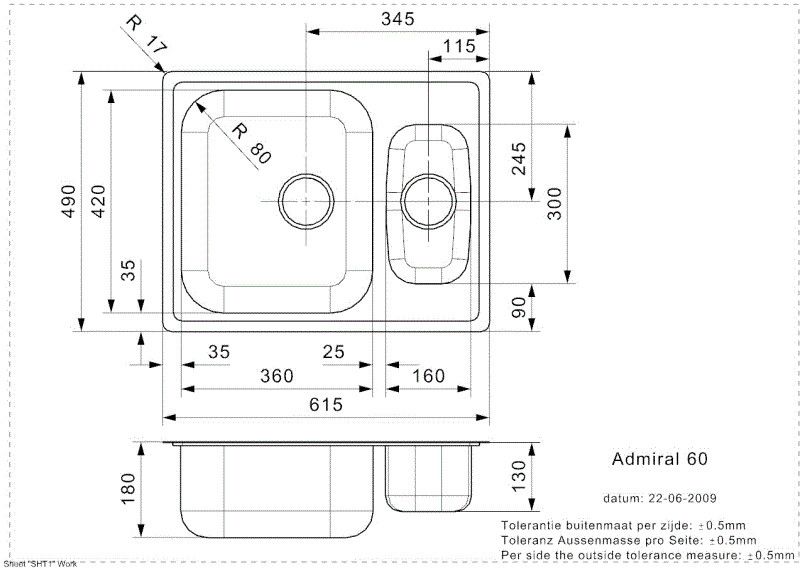 R18279 Reginox afbeelding 2