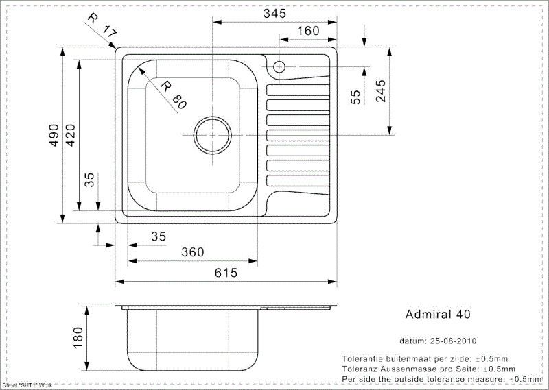 R18309 Reginox afbeelding 2