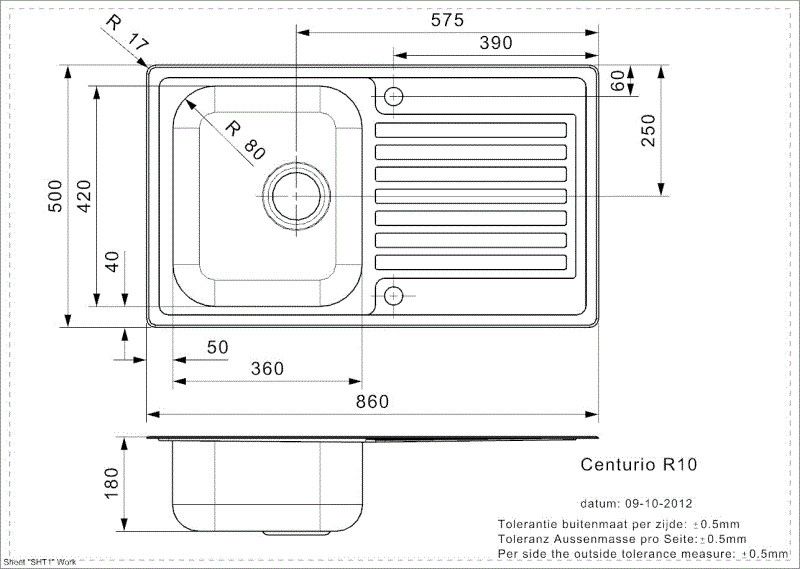 R23105 Reginox afbeelding 2