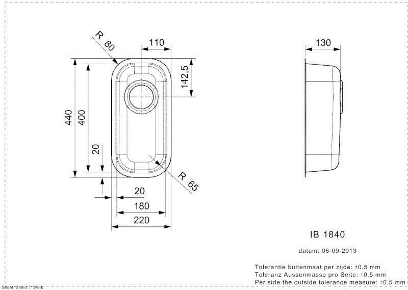 R23785 Reginox afbeelding 2