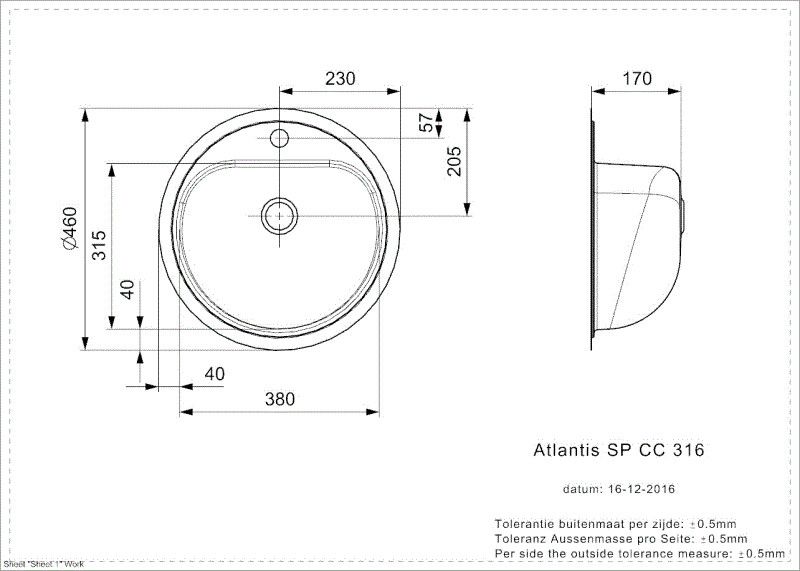R25451 Reginox afbeelding 2