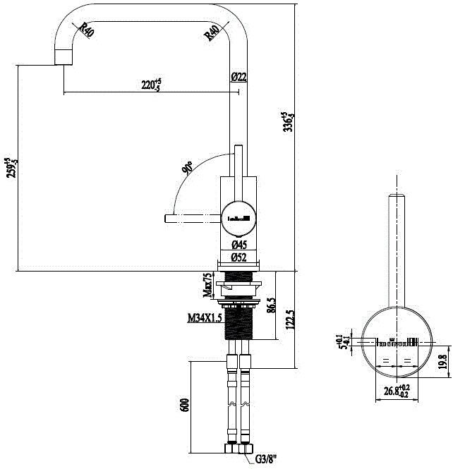 Logan R31797 Reginox afbeelding 2