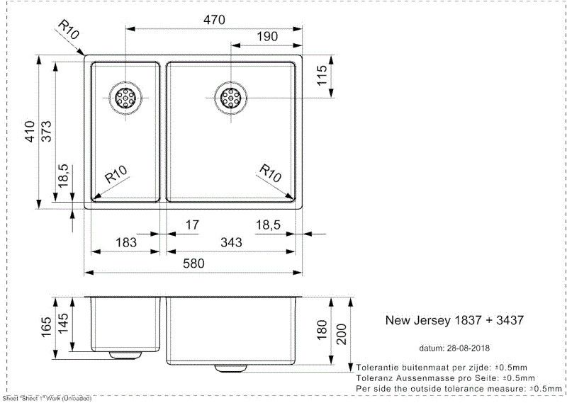 R32824 Reginox afbeelding 2
