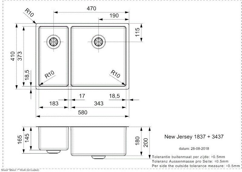 R33005 Reginox afbeelding 2