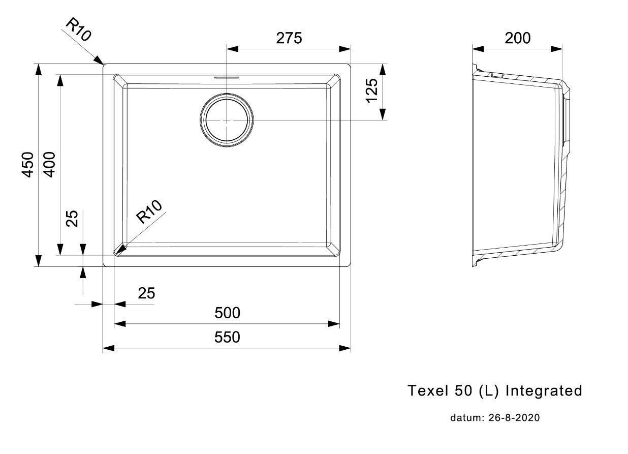 Reginox R34057  spoelbak afbeelding 5