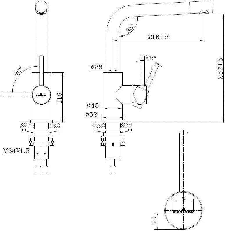 Somo R34569 Reginox afbeelding 2
