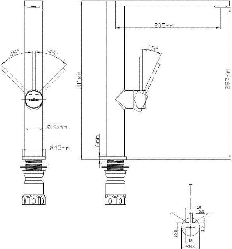 Kelso R34590 Reginox afbeelding 2