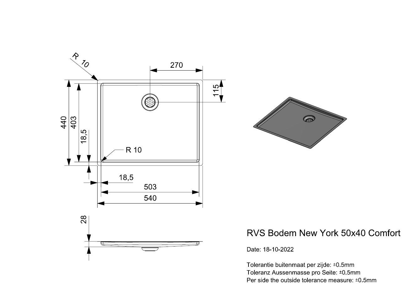 R36037 Reginox afbeelding 2