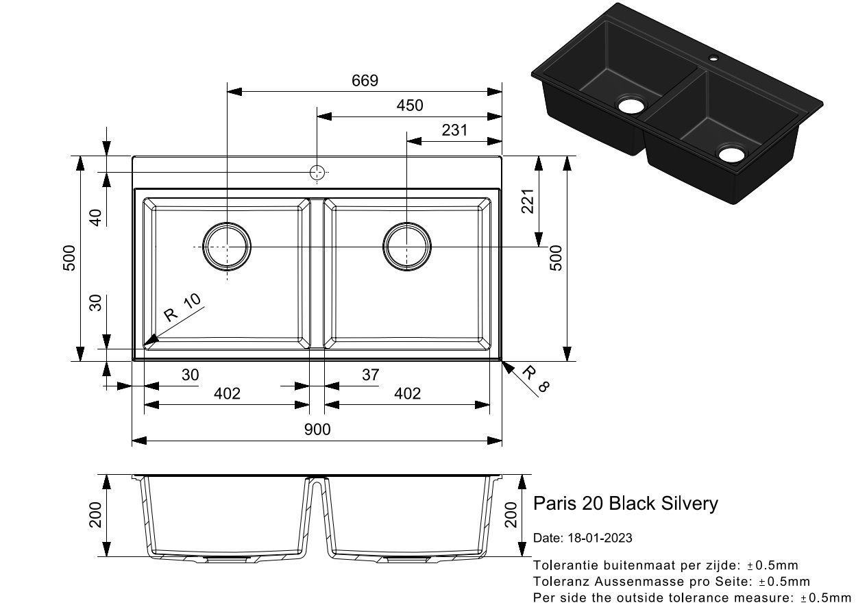 Reginox onderdeel  R36969 afbeelding 4
