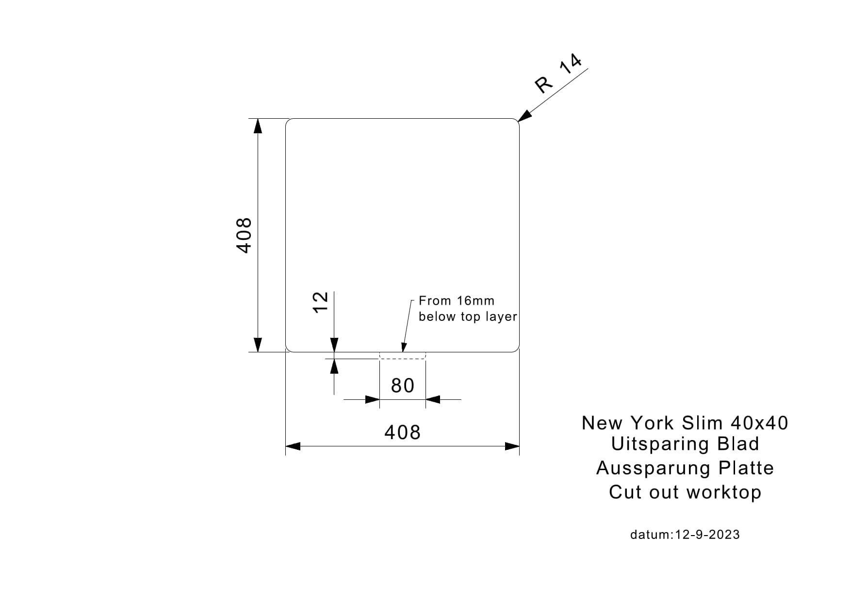Reginox R38079  spoelbak afbeelding 5