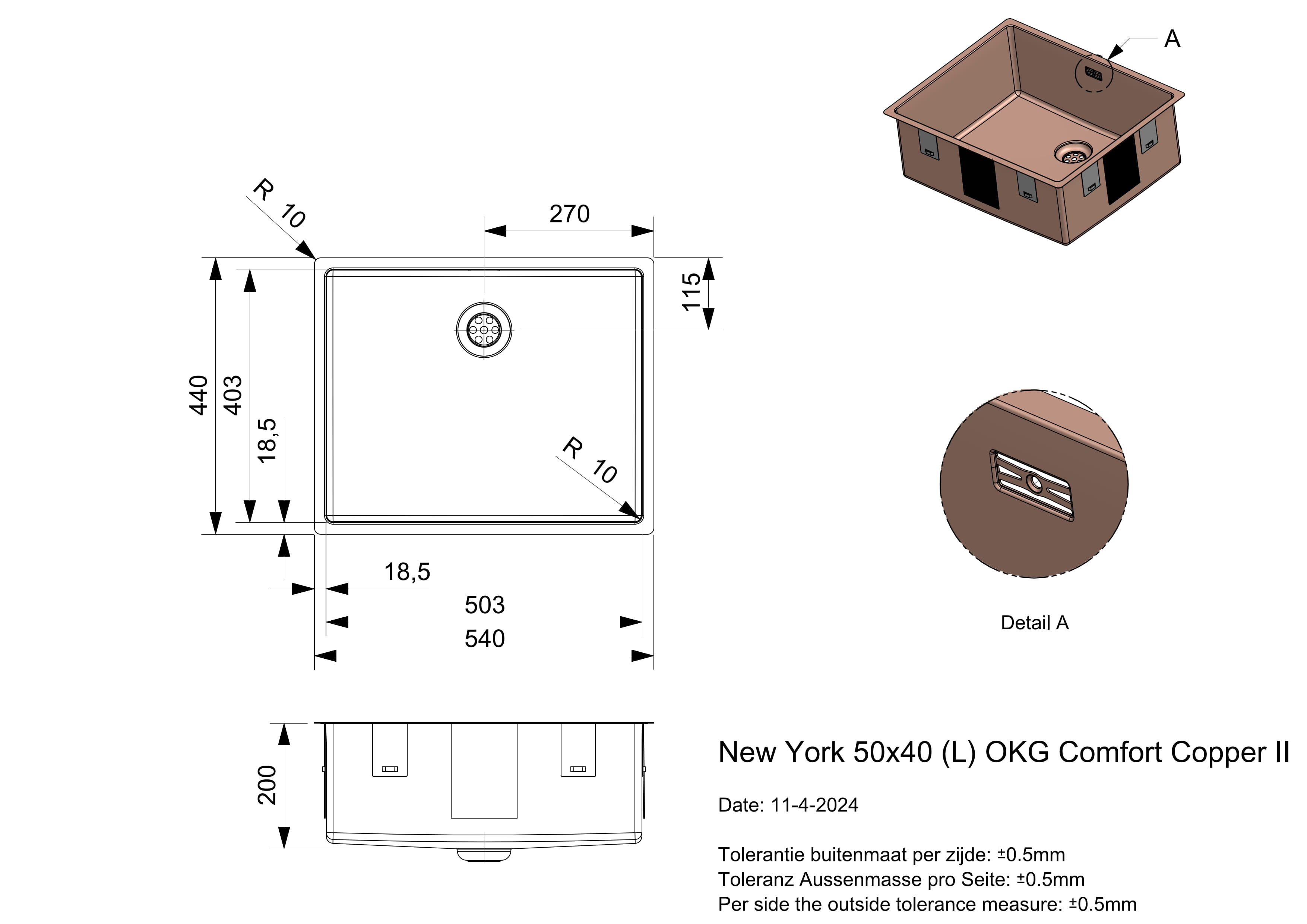 Reginox spoelbak  R38758 afbeelding 4