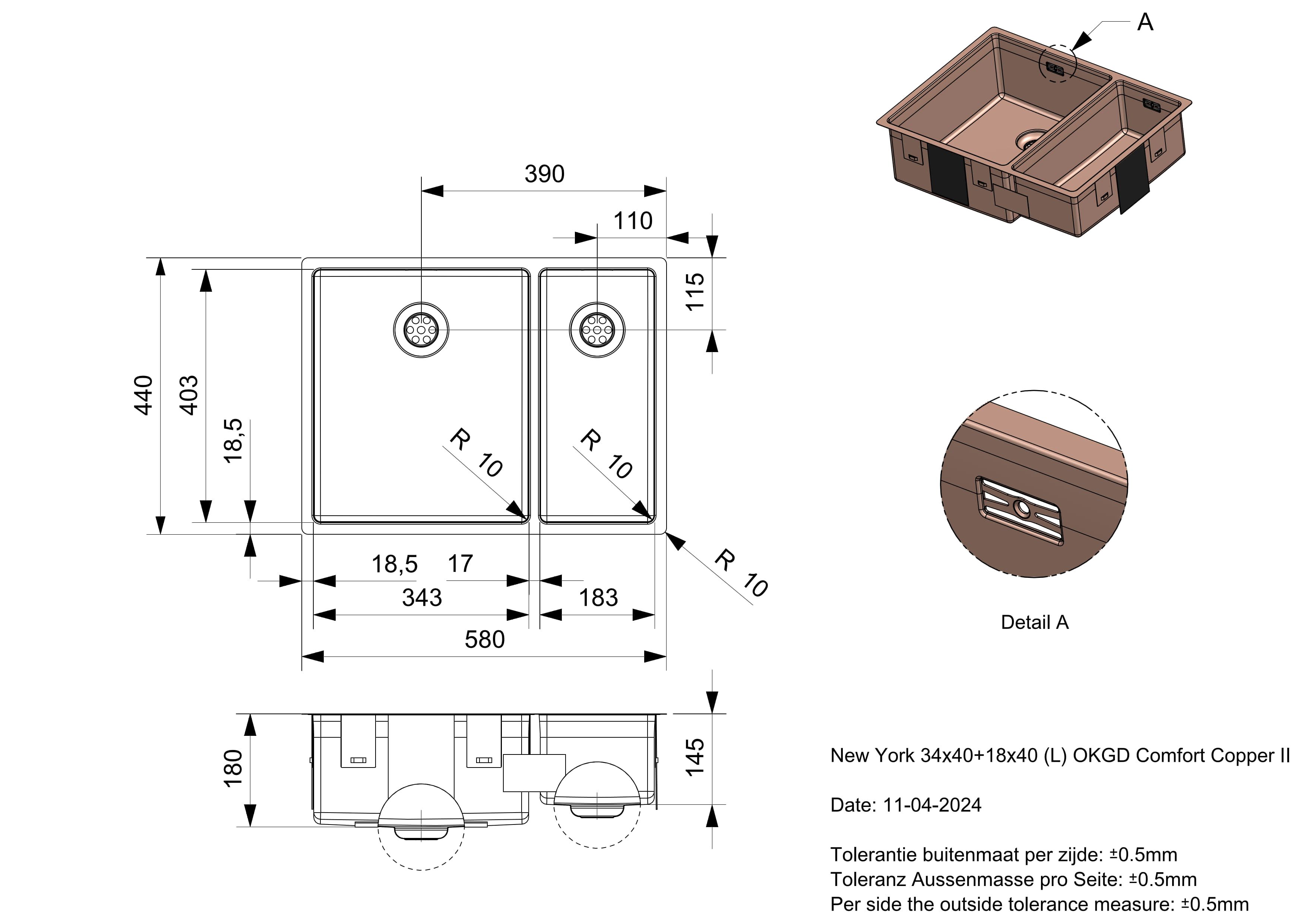 R39212 Reginox afbeelding 2
