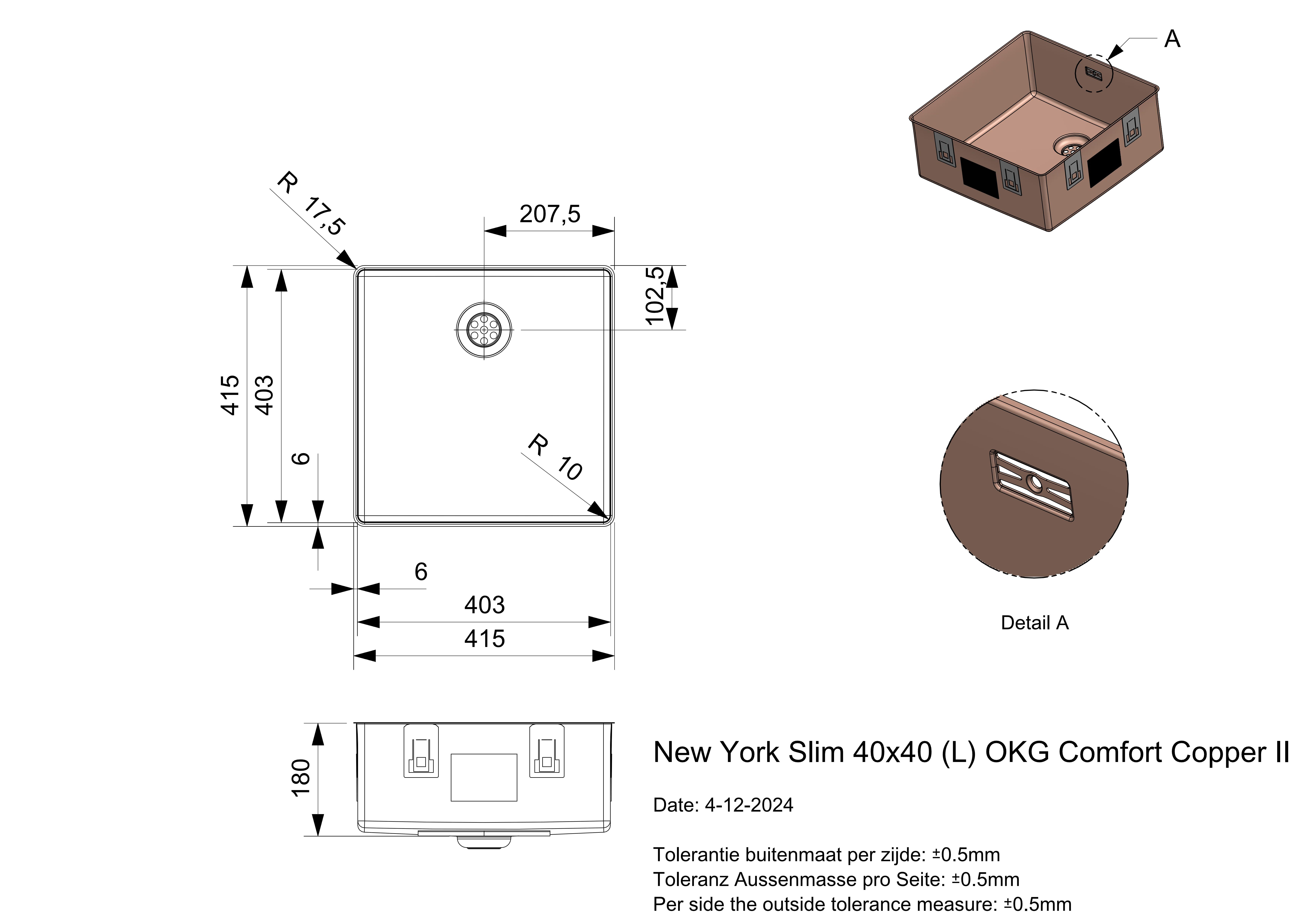 Reginox spoelbak  R39519 afbeelding 4