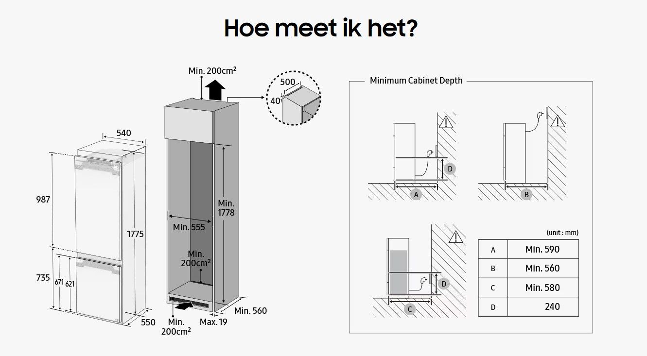 Samsung BRB26705DWW/EF