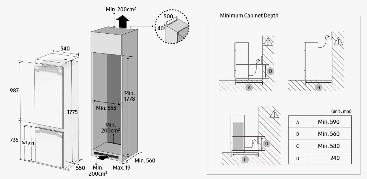 Samsung BRB26705EWW/EF