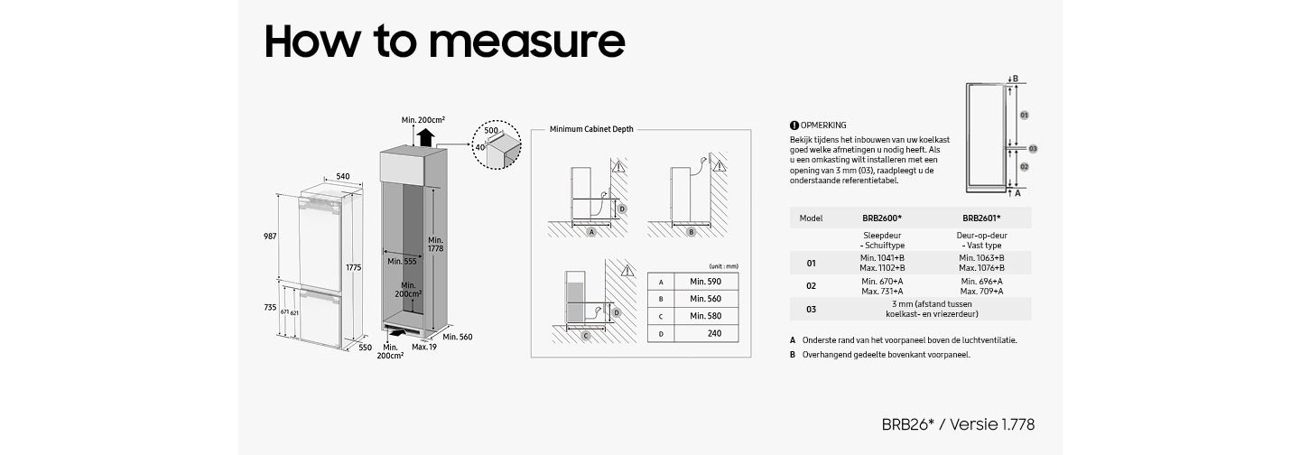 Samsung BRB80F26CEF0EF