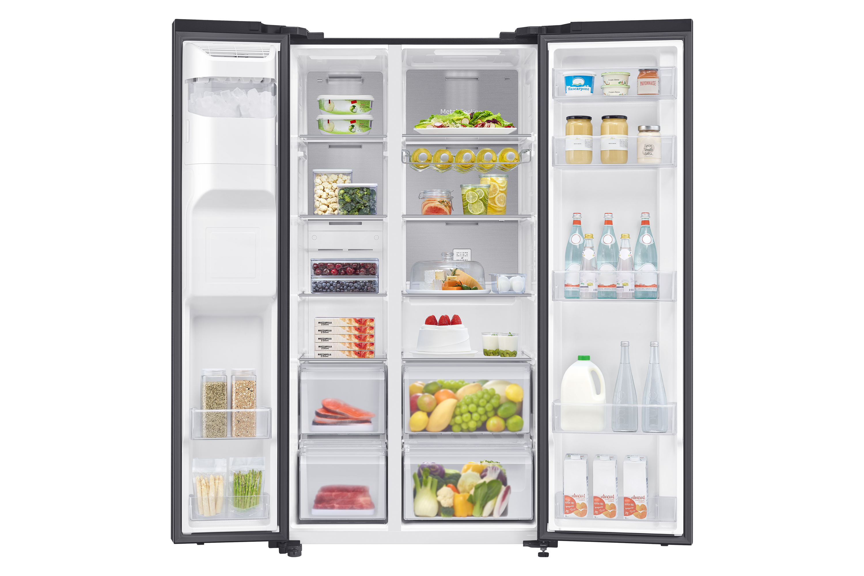 Samsung RS65DG54M3B1EF vrijstaand koelkast afbeelding 5