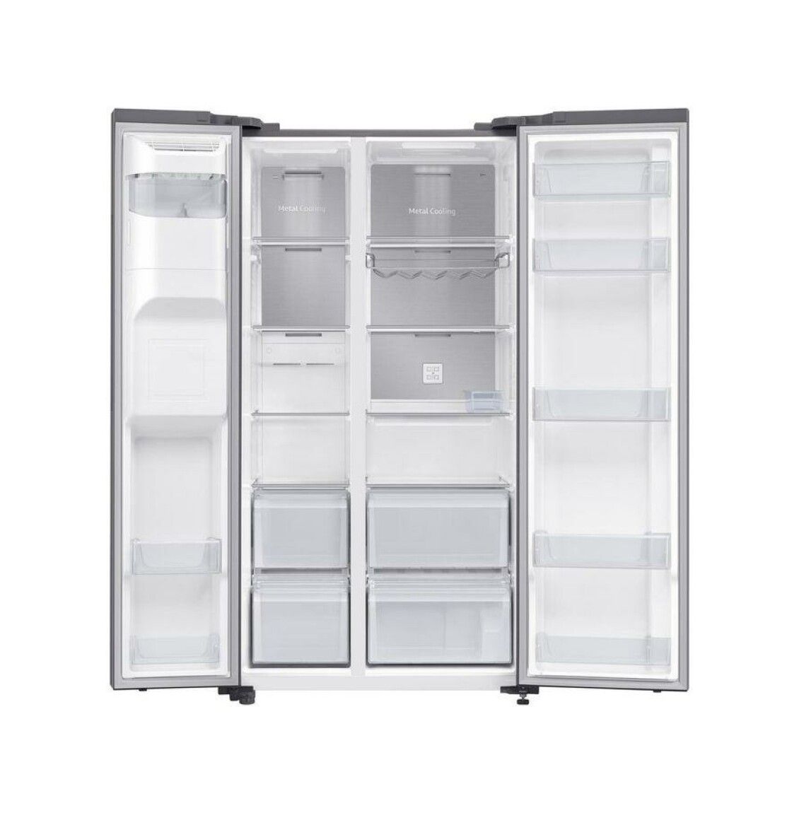 Samsung RS65DG54M3SLEF vrijstaand koelkast afbeelding 5