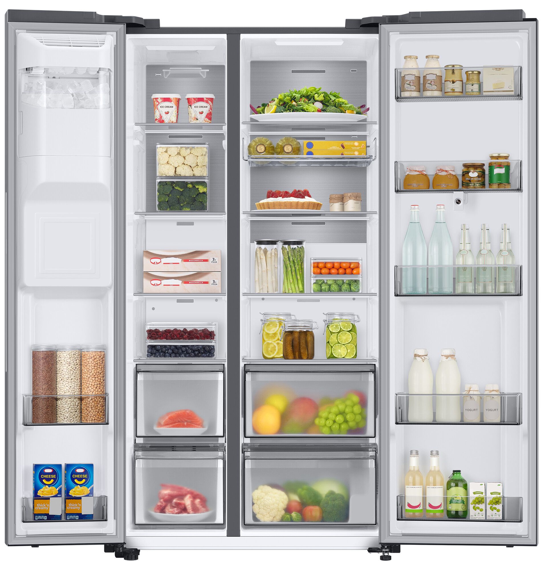 Samsung RS6HA8891SL vrijstaand koelkast afbeelding 5