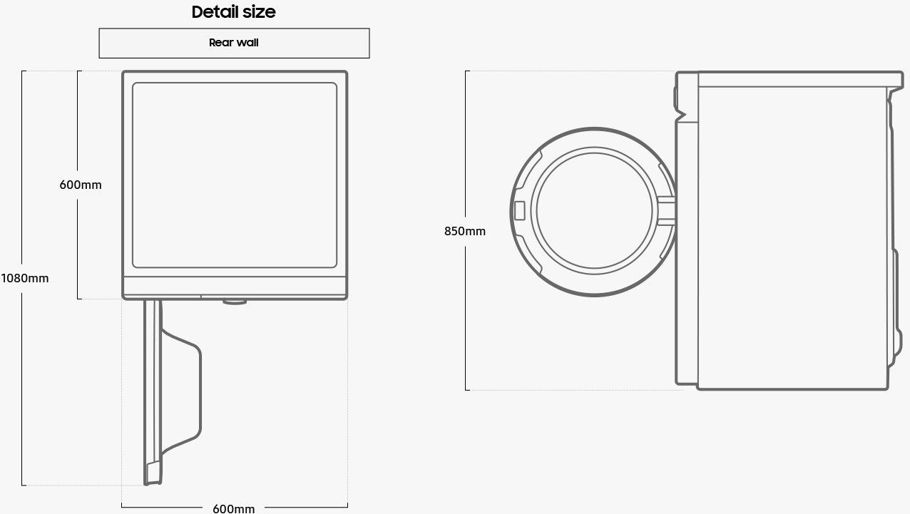 Samsung WW11BB504AAB