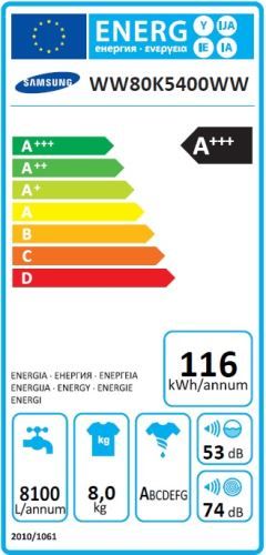 WW80K5400WW van Samsung afbeelding 6
