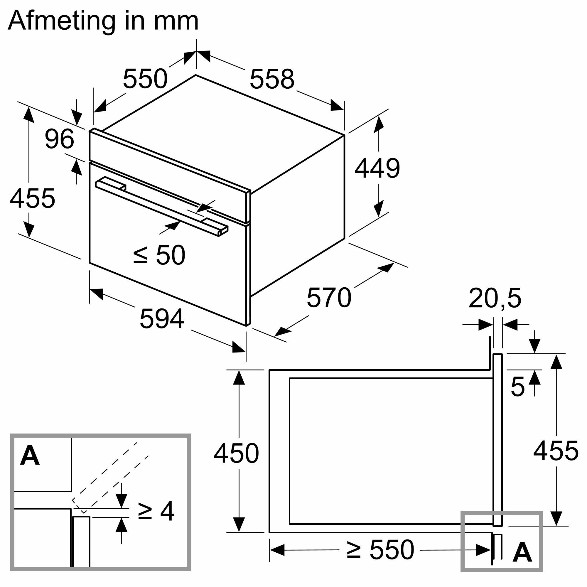 Siemens CM485AGB1 inbouw magnetron afbeelding 5