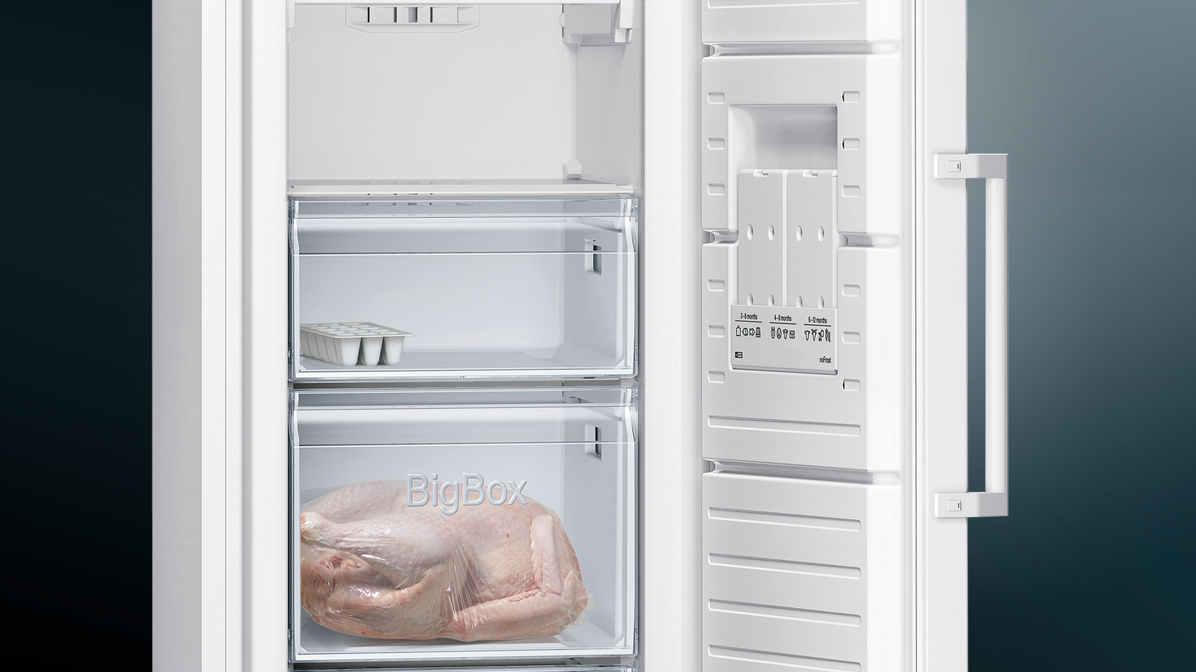 Siemens GS36NVWFP vrijstaand vriezer afbeelding 5