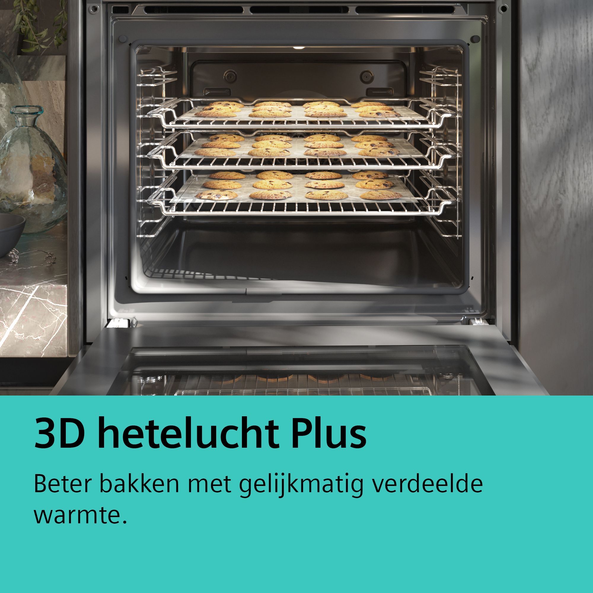 Siemens HB454G0A3F inbouw oven afbeelding 5