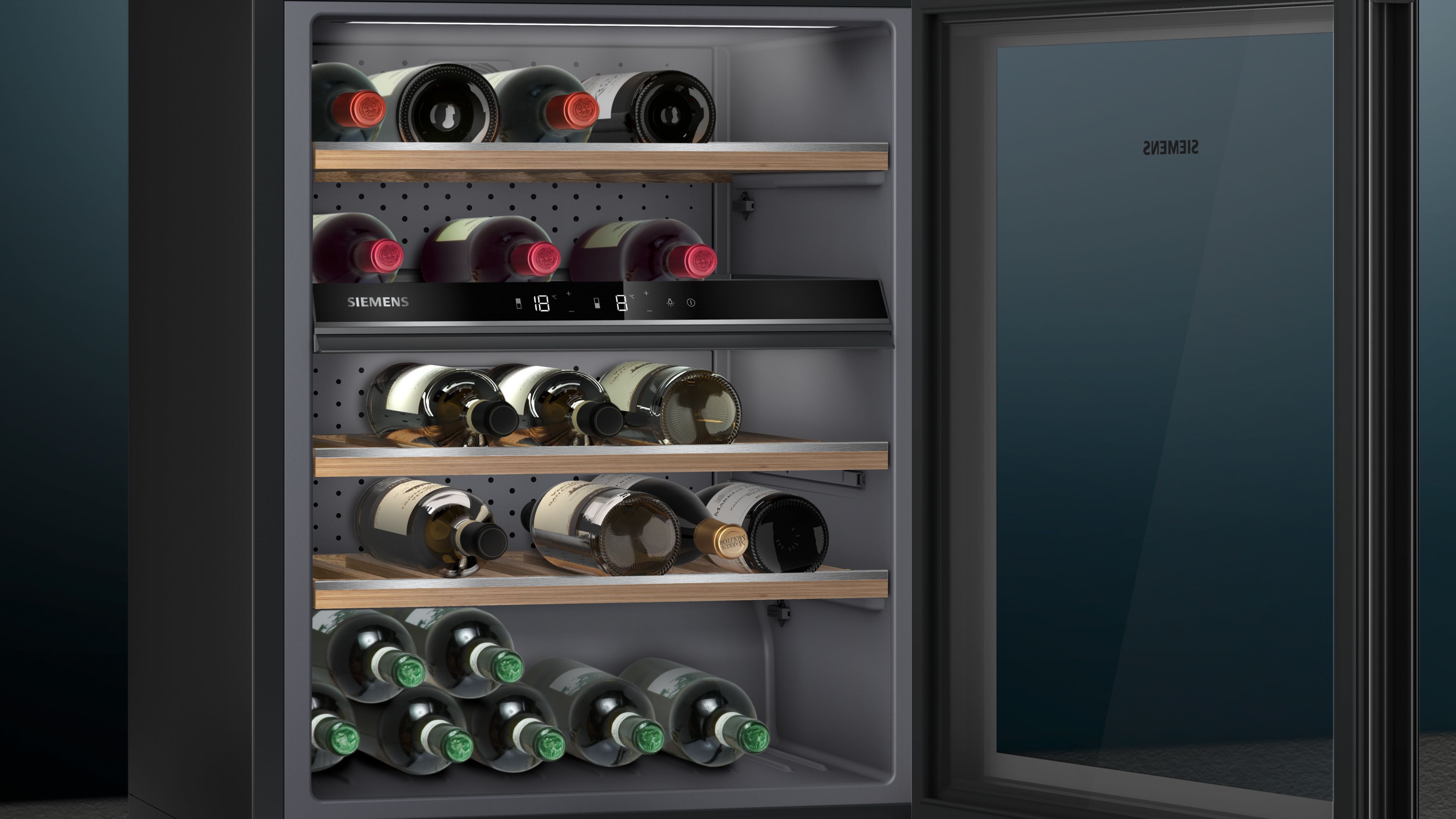 Siemens wijnkast vrijstaand KW16KATGB afbeelding 4