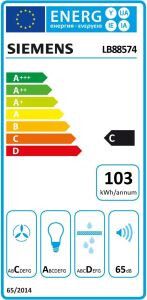 Siemens afzuigkap  LB88574 afbeelding 4