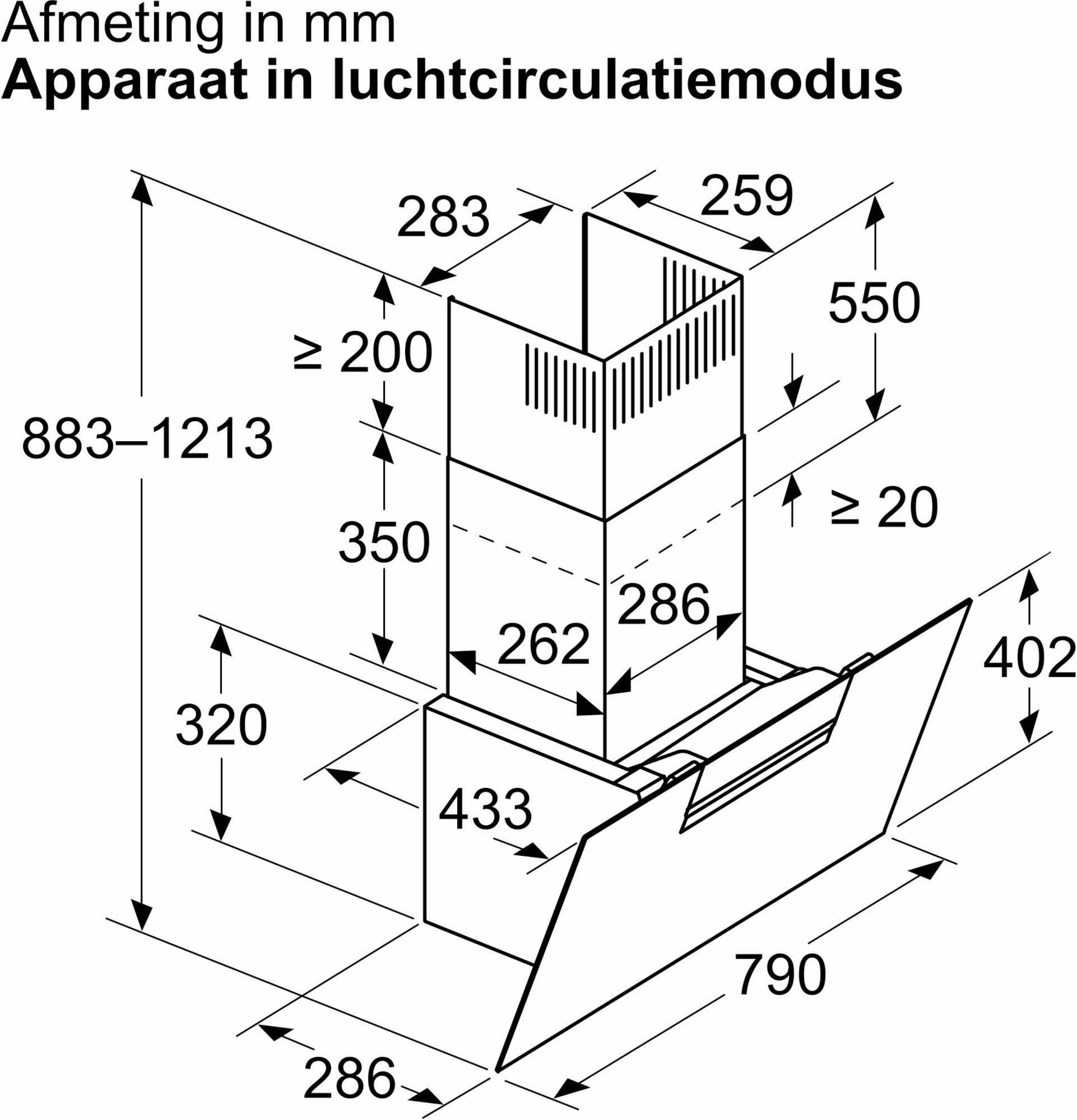 Siemens LC87KFN65  afzuigkap afbeelding 5