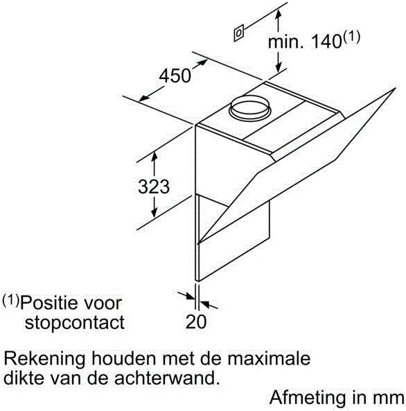 Siemens LC87KIM65S  afzuigkap afbeelding 6