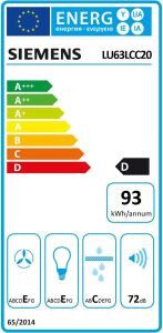 Siemens afzuigkap LU63LCC20 afbeelding 3