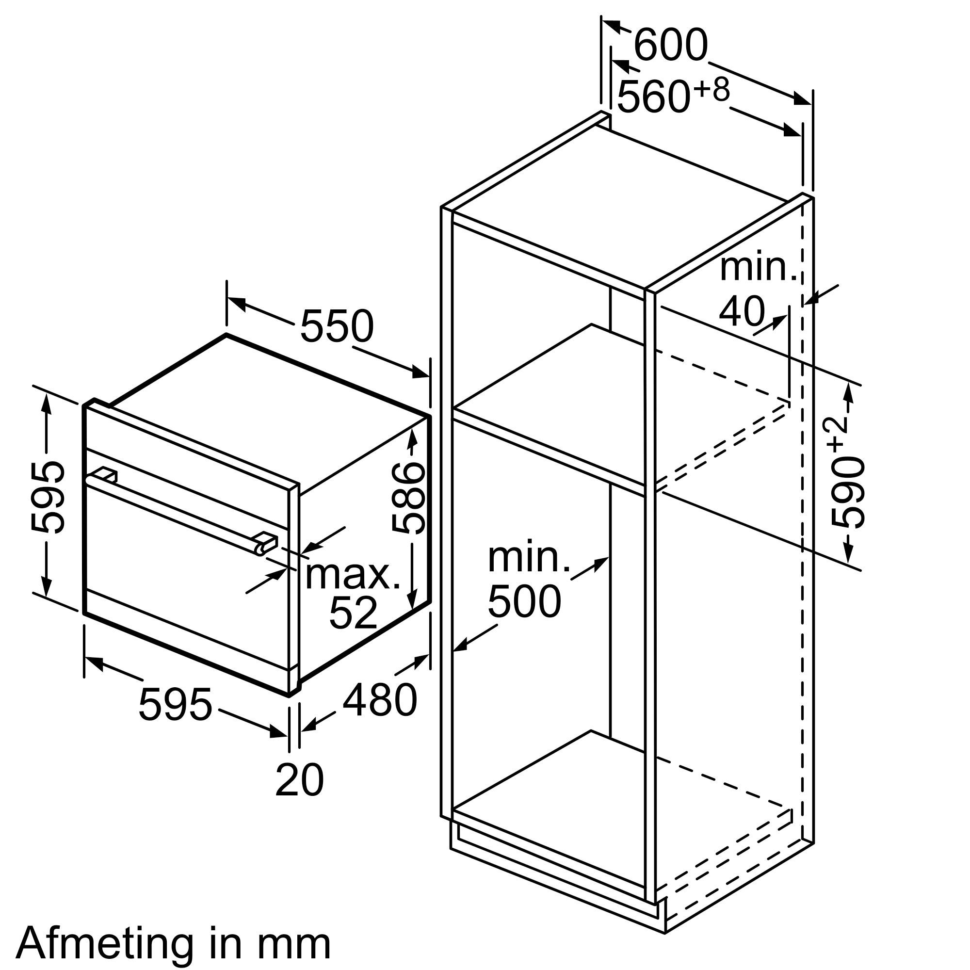 Siemens SC76M542EU inbouw vaatwasser afbeelding 5