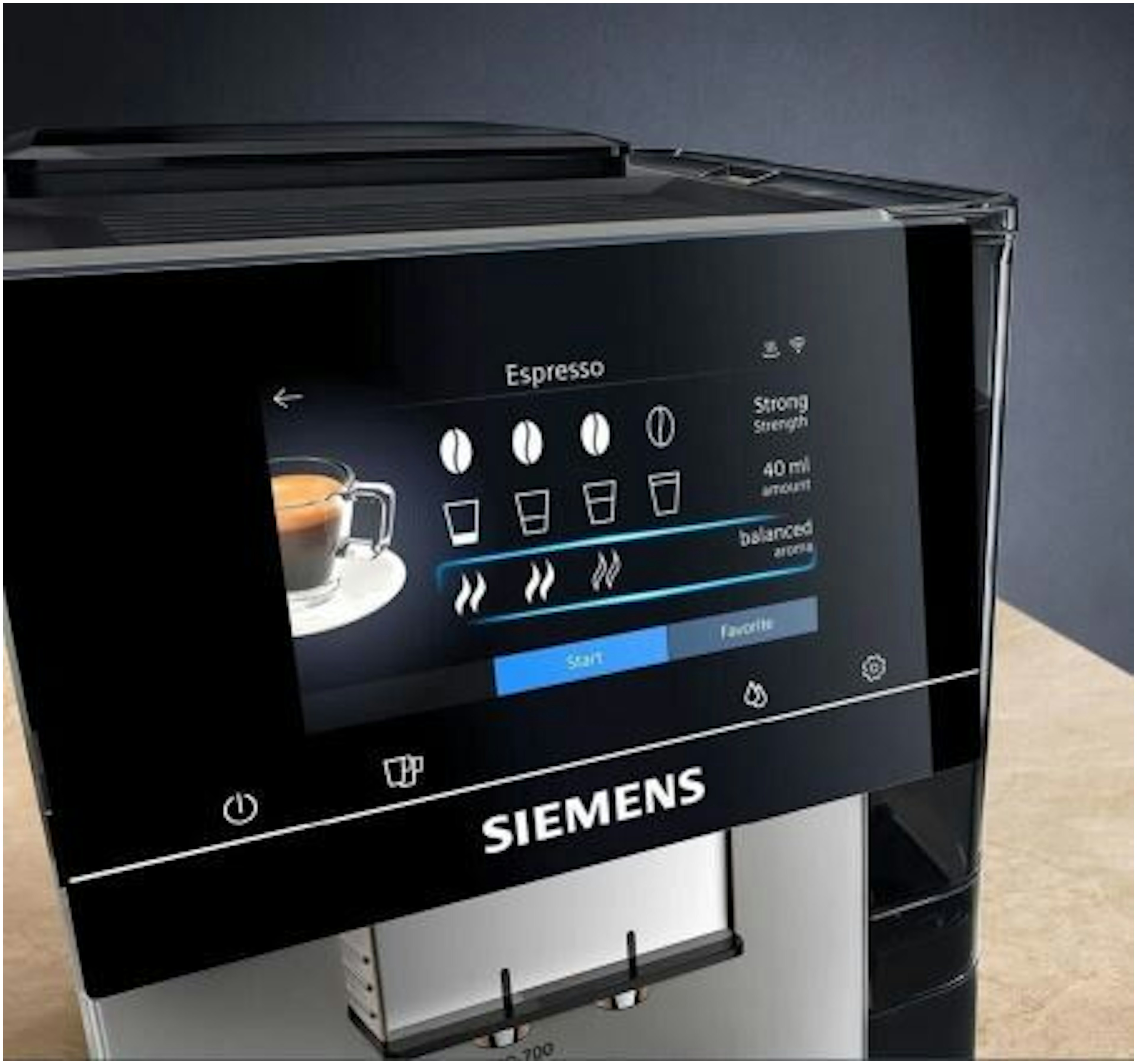 Siemens koffiemachine vrijstaand TP705R01 afbeelding 4