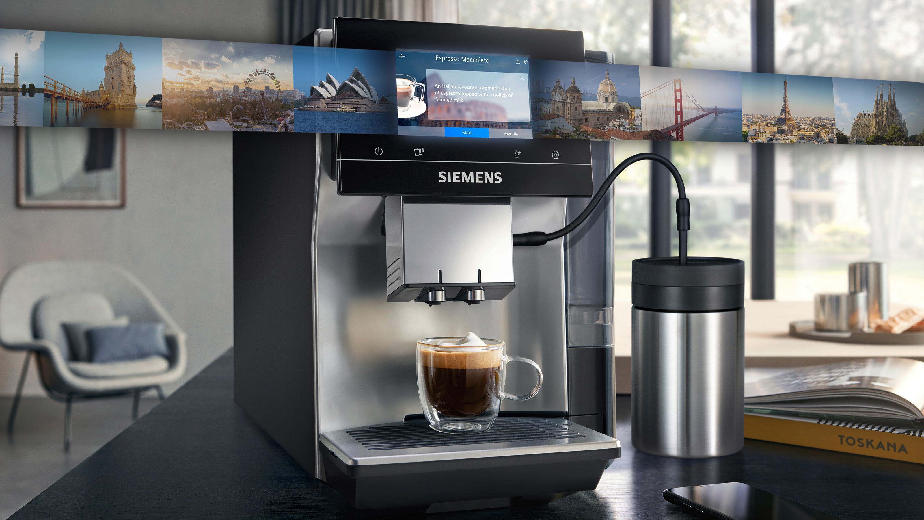 Siemens koffiemachine vrijstaand TP715R01 afbeelding 4