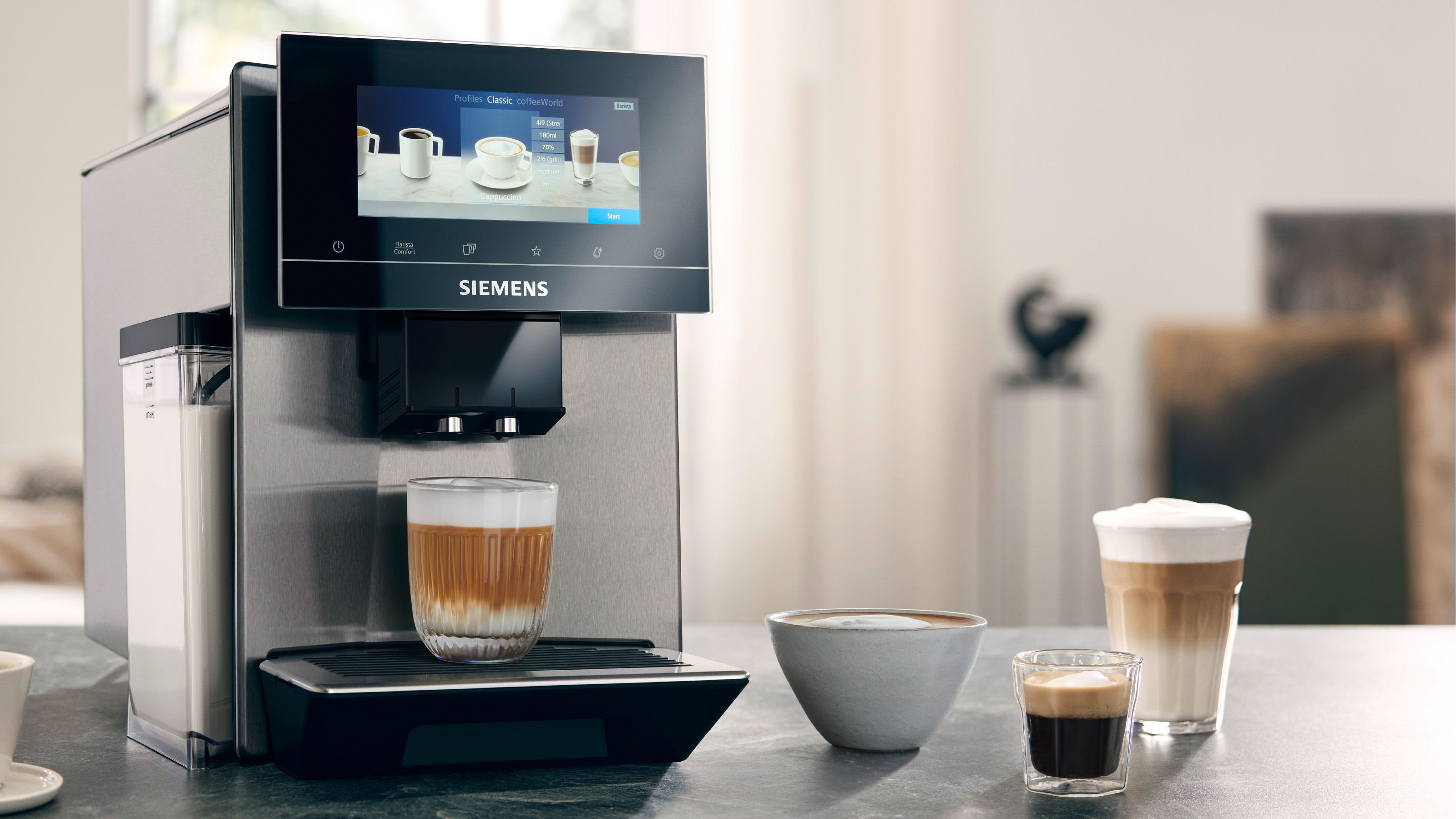 Siemens koffiemachine vrijstaand TQ903R03 afbeelding 4