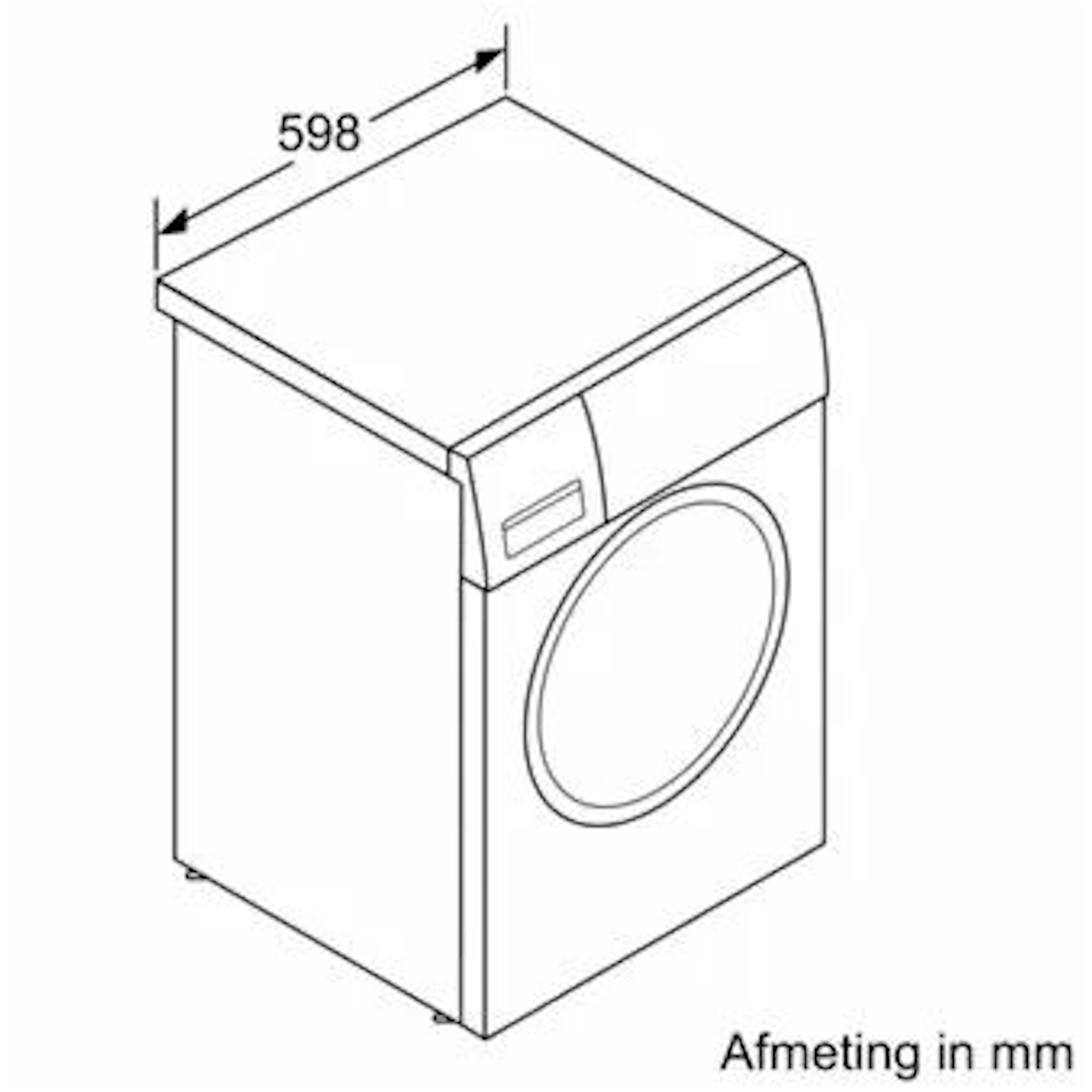 Siemens WG44G2M5NL  wasmachine afbeelding 6