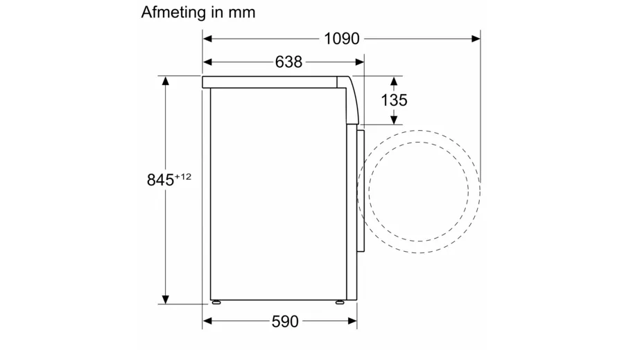 Siemens WG56B2A7NL afbeelding 7