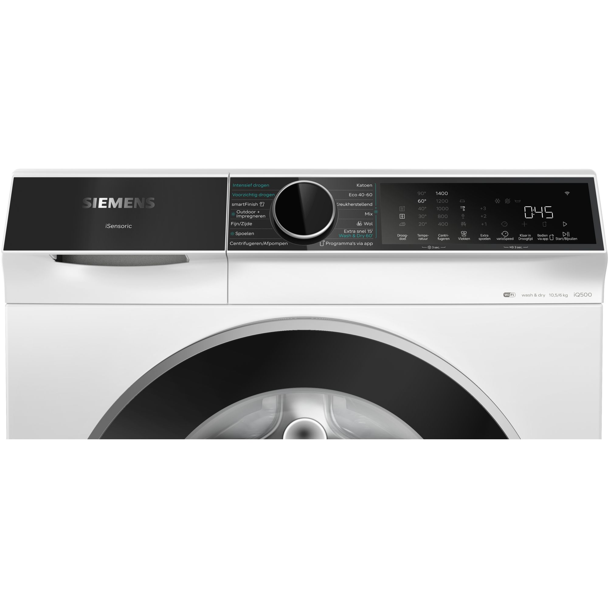 Siemens WN54G2A8NL  wasmachine afbeelding 5