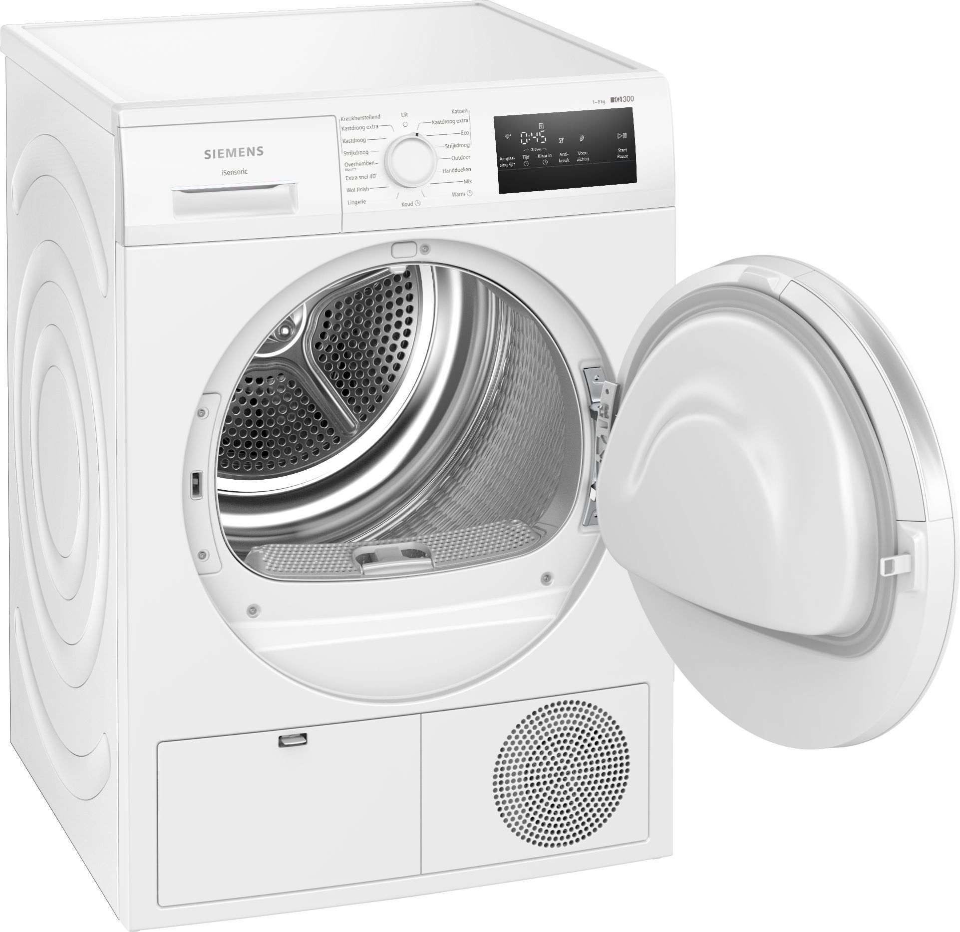 Siemens wasdroger WT43H00SNL afbeelding 3