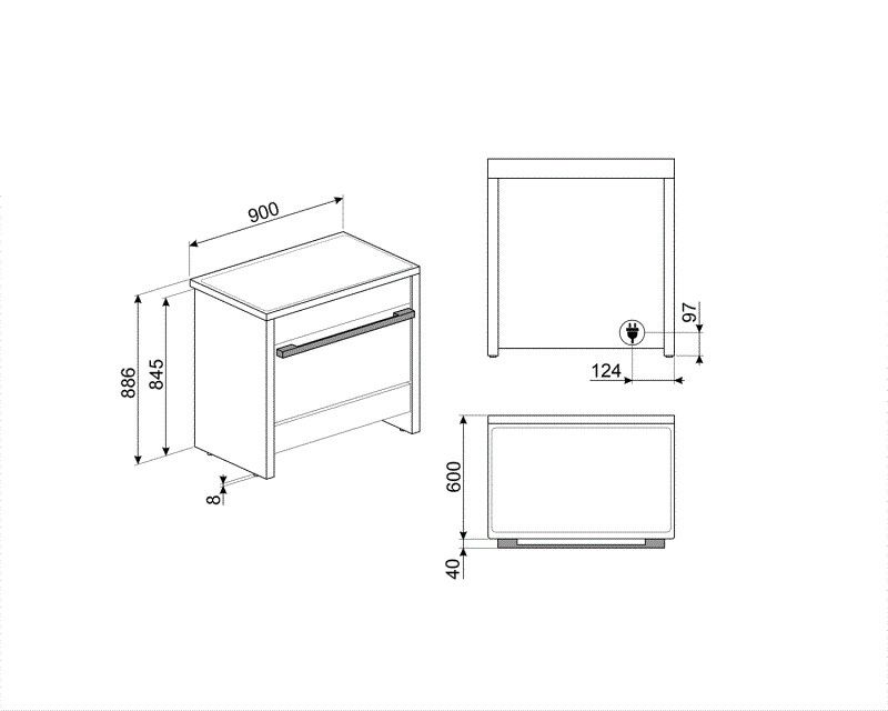 B95IMX9 van Smeg afbeelding 6