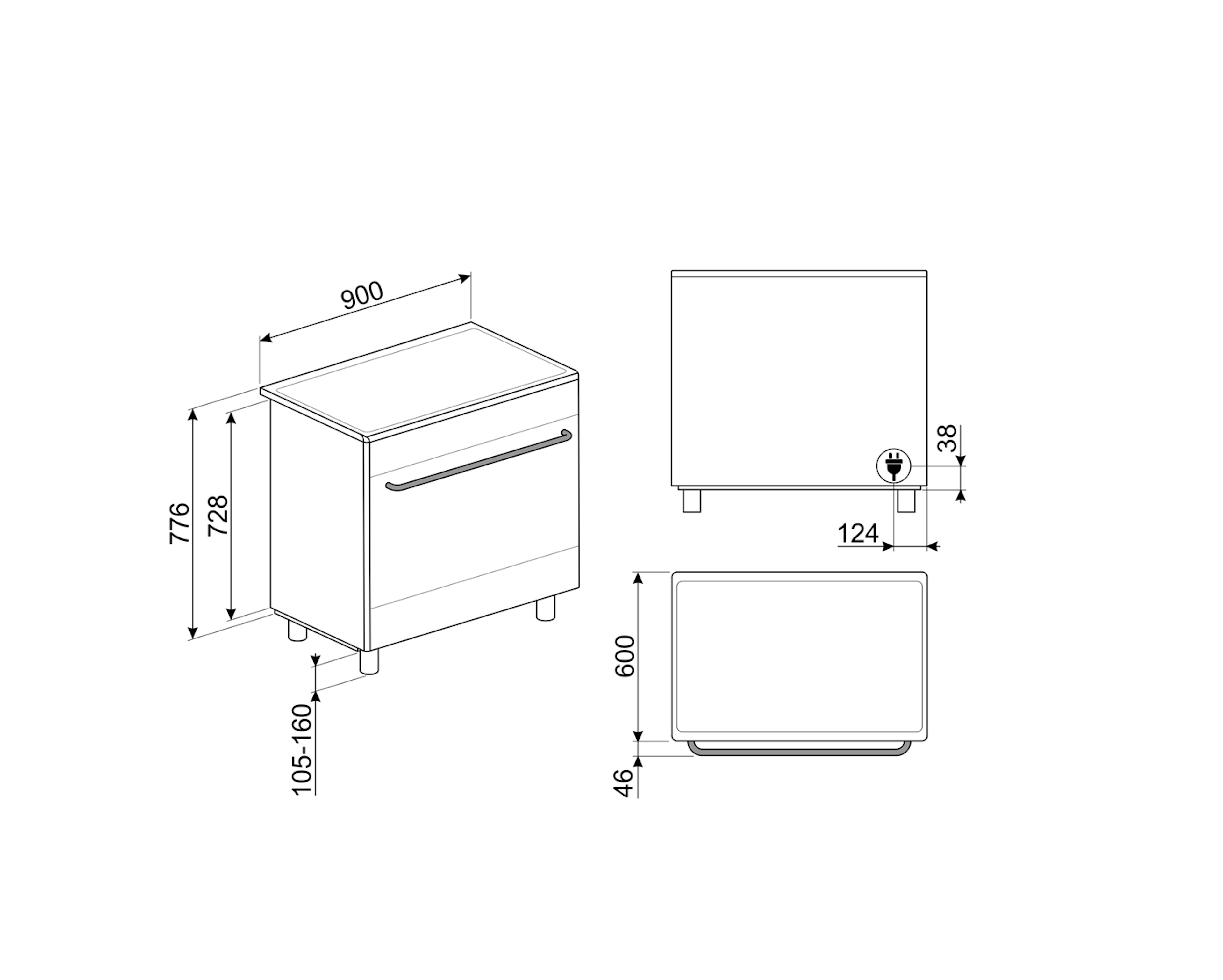 CG90CIXT Smeg afbeelding 2