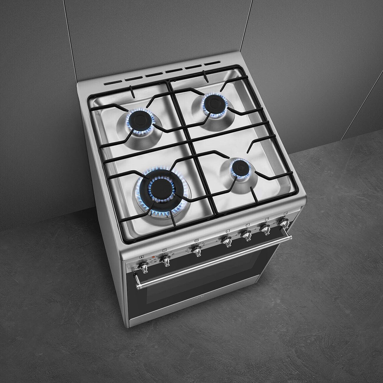 Smeg fornuis  CX61GMXNLK afbeelding 4