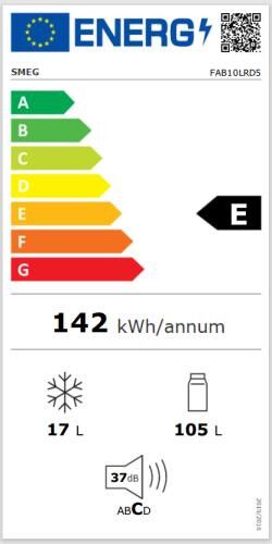 SMEG koelkast FAB10LRD5 afbeelding 3