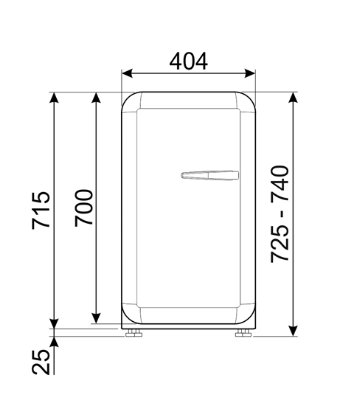 FAB5LCR6 Smeg afbeelding 2