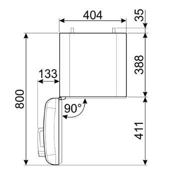 Smeg koelkast vrijstaand FAB5LPK6 afbeelding 4