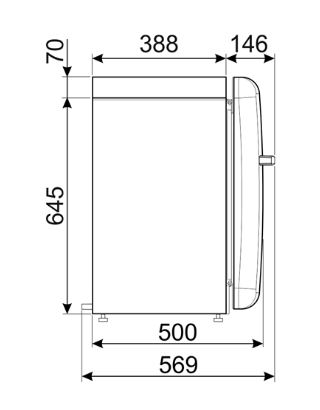 Smeg koelkast vrijstaand FAB5LSV6 afbeelding 4