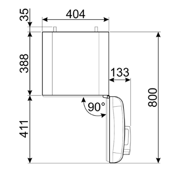 Smeg FAB5RPK6 vrijstaand koelkast afbeelding 5