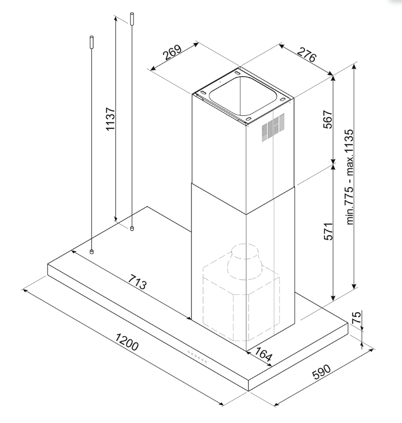 KDD90CNE2 Smeg afbeelding 2
